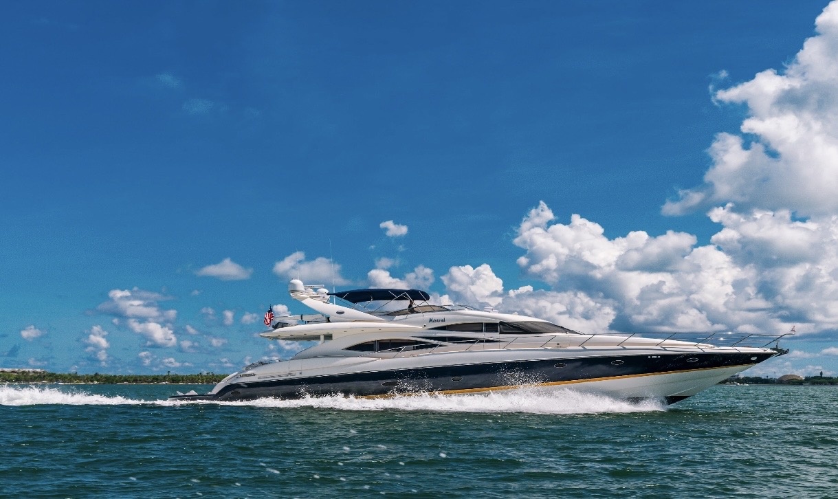 Mistral 90 luxury yacht for charter in Miami